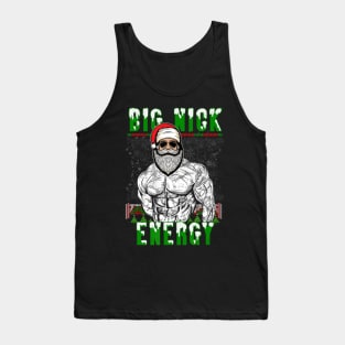 Big Nick Energy Dad Bod Santa Claus Christmas Tank Top